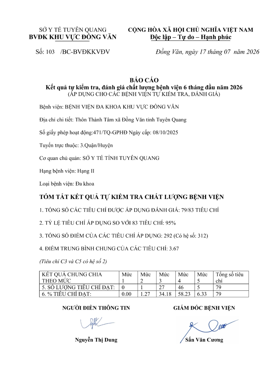 Báo cáo kết quả tự kiểm tra, đánh ía CLBV (1) hình ảnh 0